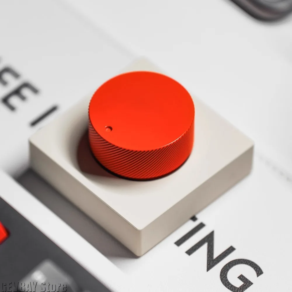 ANTICATER VK01 Desktop-Knopf, Dual-Modus, kabelloser Bluetooth-Knopf, individuelle Steuerknöpfe, unabhängige APP-PC-Zubehör aus Aluminiumlegierung Image