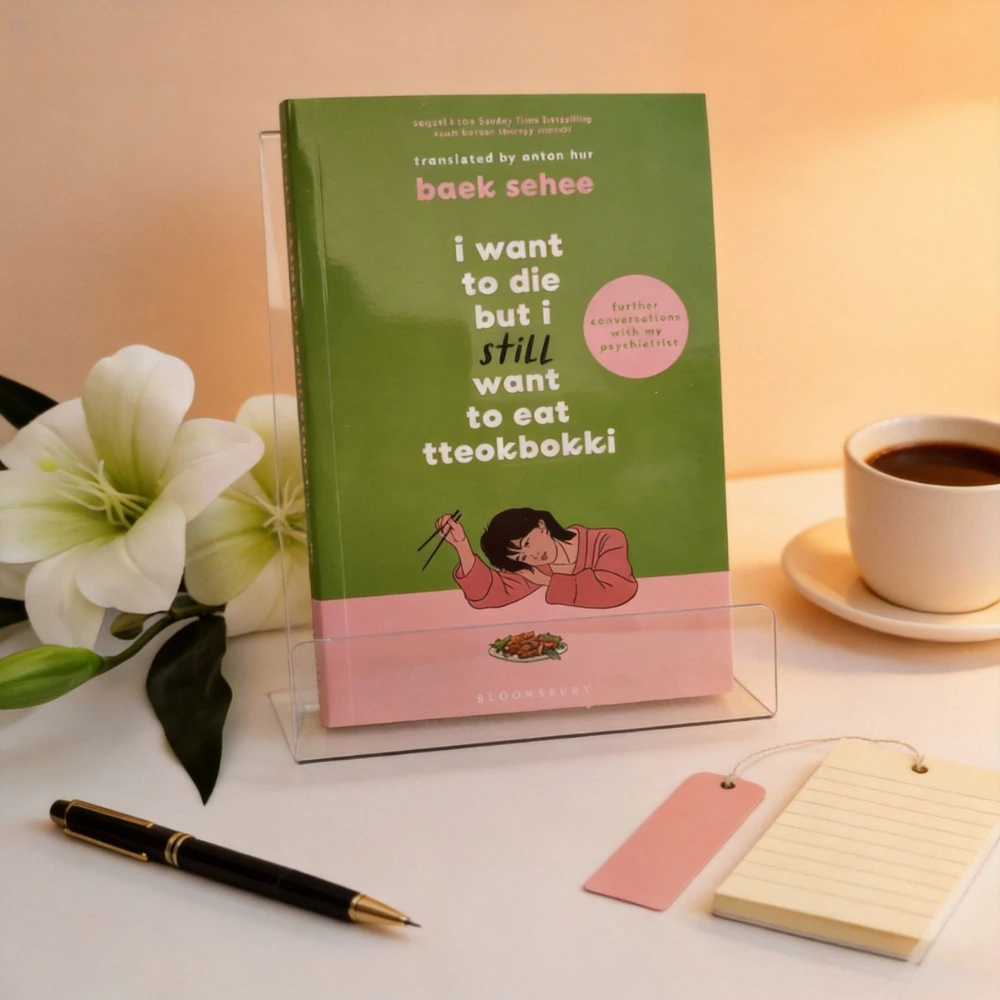 Je veux mourir, mais je veux toujours manger du Tteokbokki par Baek Sehee - Suite de la mémoire thérapeutique sud-coréenne pour le bien-être mental