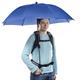 Walimex Pro Swing handsfree Regenschirm mit Tragegestell marine, Mittel