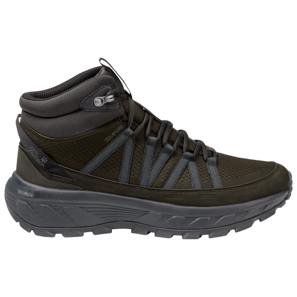 Jack Wolfskin - Wild Hike Texapore Mid - Wanderschuhe 47 | EU 47 schwarz