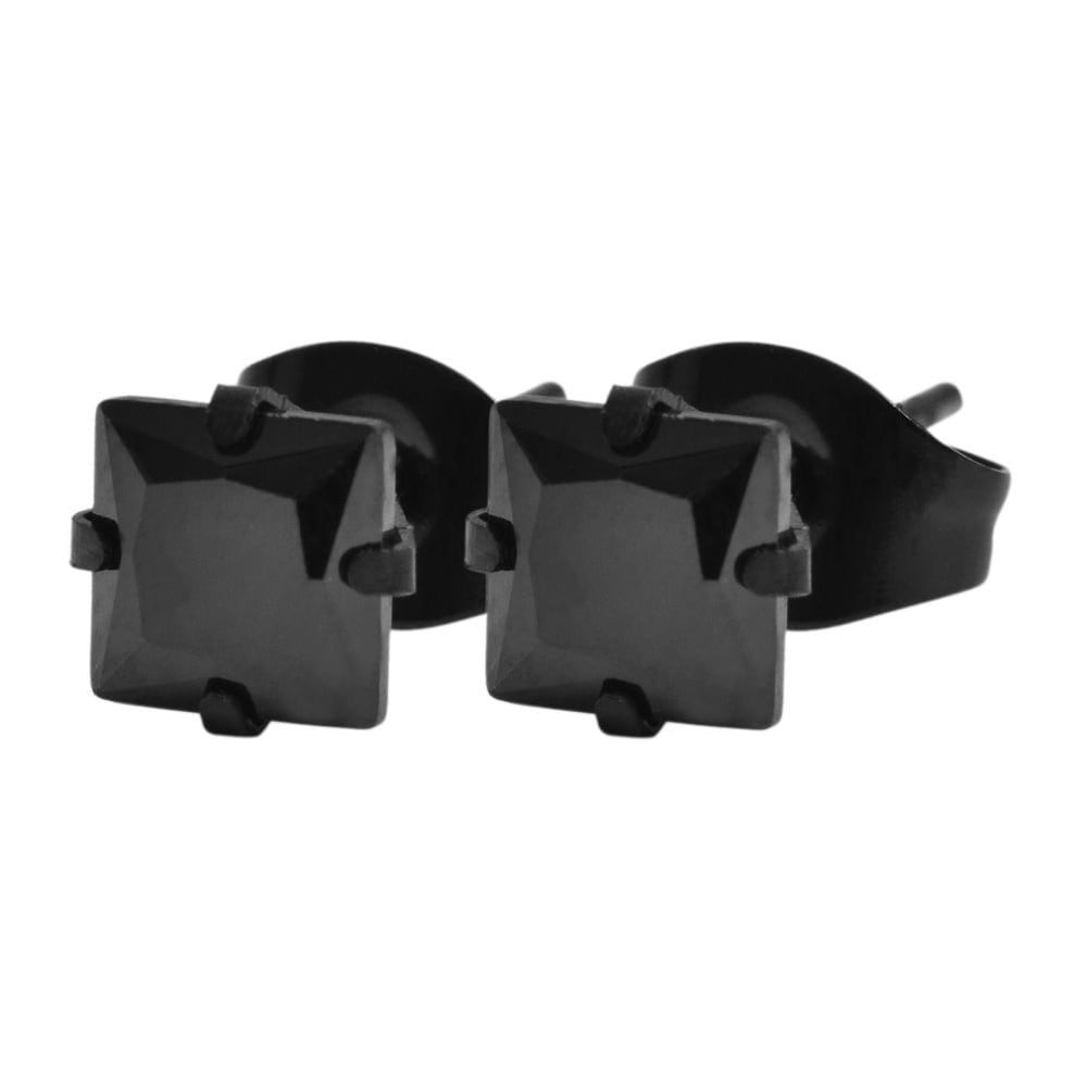 Paar Ohrhänger ADELIA´S "Damen Ohrringe – Ohrstecker aus Edelstahl mit Zirkonia", Damen, Gr. Damen, Edelstahl, silber, Ohrringe, Ideal zum Verschenken – schlicht und stilvoll Image