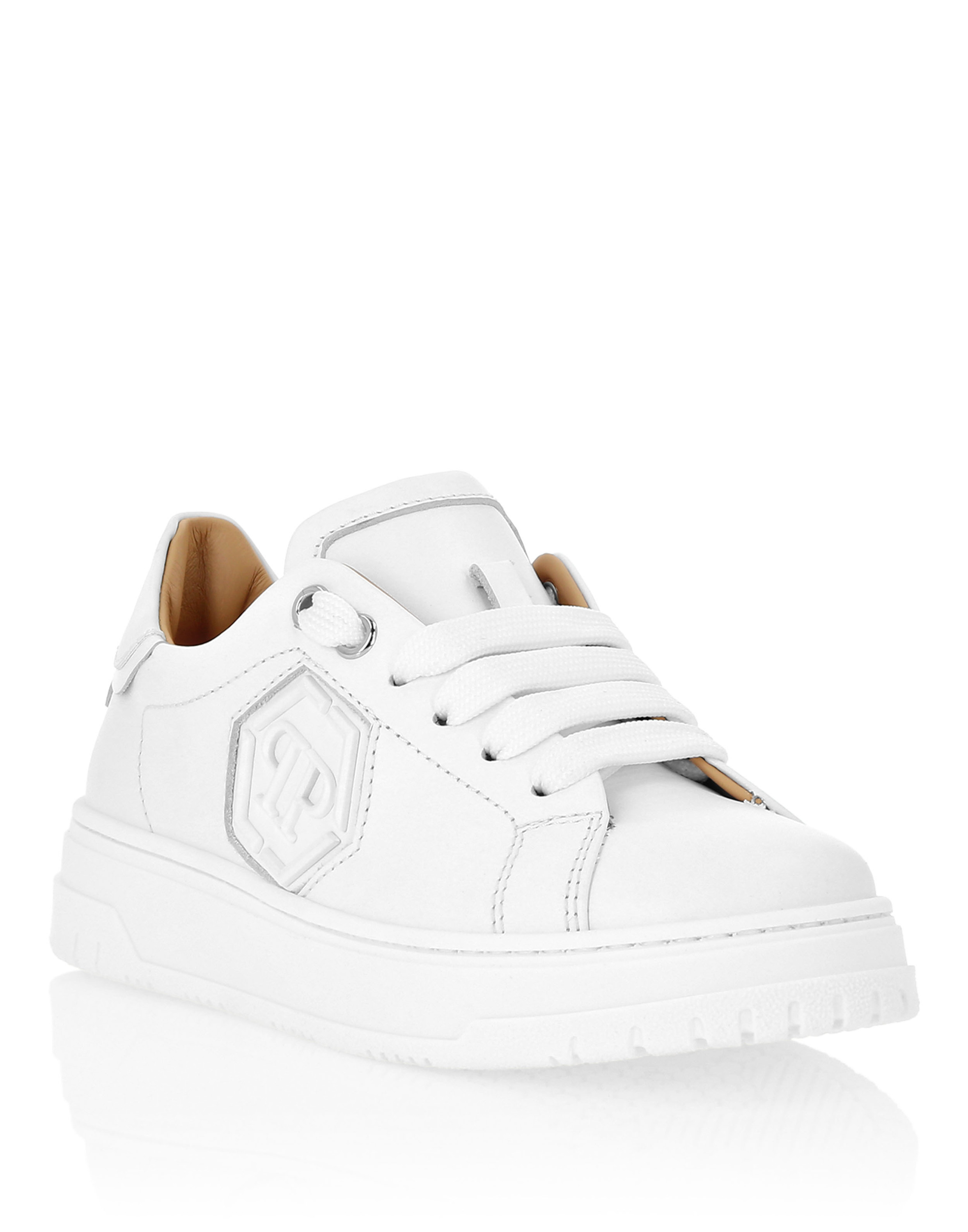 Leather Lo-Top Sneakers Hexagon EU 34