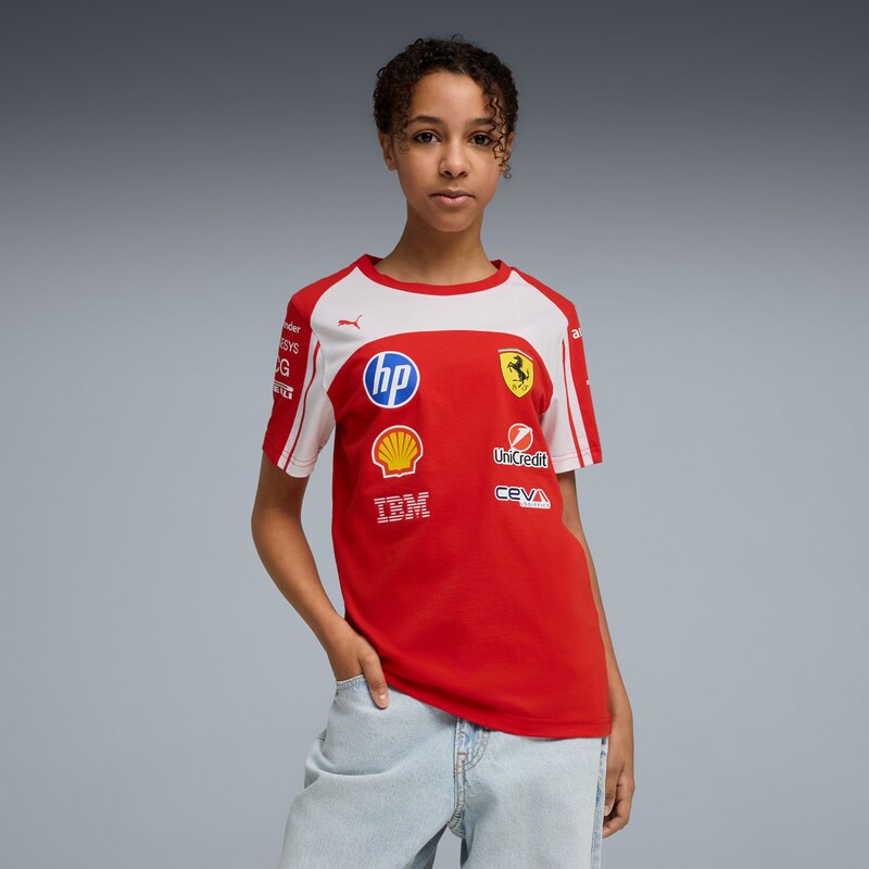 "Scuderia Ferrari 2026 Team T-Shirt – Kinder" Image