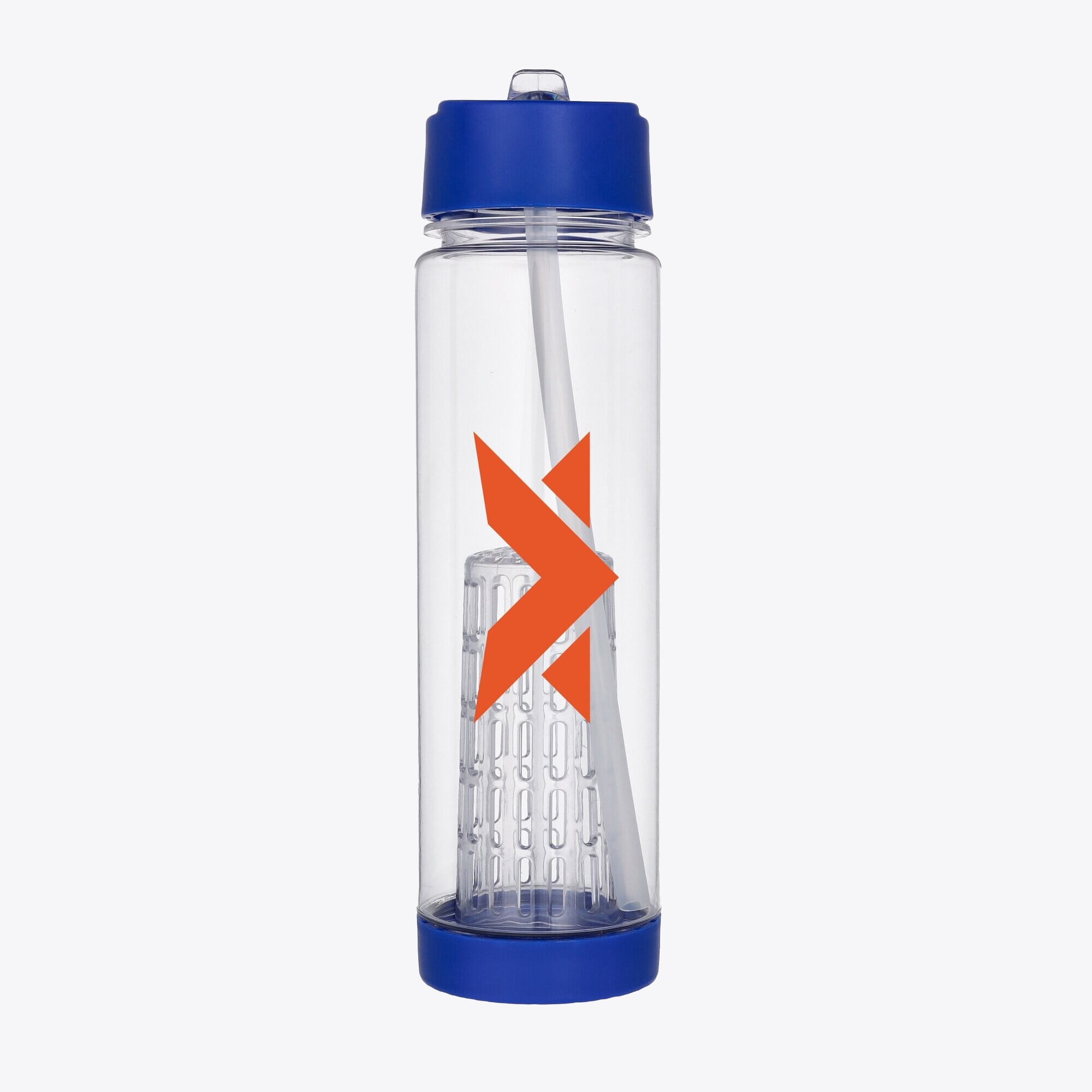 Bouteille MV Logo en plastique transparent 650 ml - Bleu marine - No Gender Taille: One Size Only