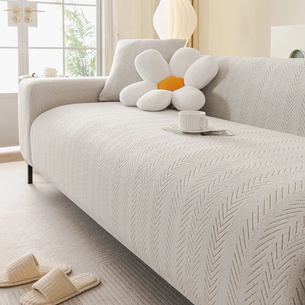 Verstellbarer, elastischer Sofabezug, Sesselschutz, Ecke, L-Form, Blätter, Schonbezüge, Couchbezüge, 1/2/3/4/5 Sitzer