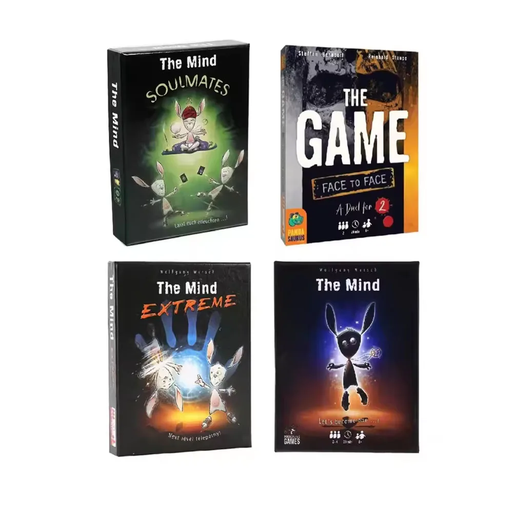 The Mind Card Game Puzzle-Brettspiel Team Experience Interaktives Spiel – The ming soulmates – The Mind Extreme Social Skills-Spiel Image