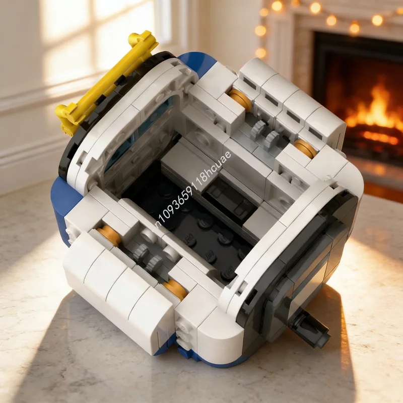 282-teiliges MOC Seatruck Lagermodul Icons Modellbausatz Spielzeug Konstruktion Kreative Weihnachtsgeschenkidee Bausteine Bildung Image