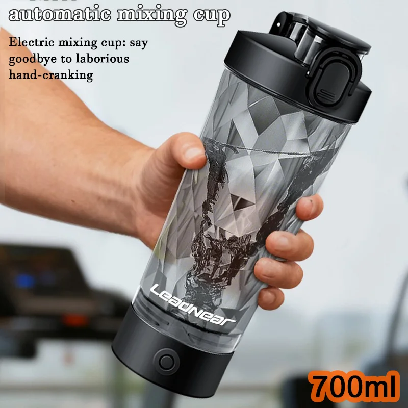 Tragbarer automatischer Shaker-Becher, automatischer Rührbecher, 2026 neu, 700 ml, Sport, Fitness, Protein-Shaker-Becher, Büro-Lounge-Kaffeerührer Image