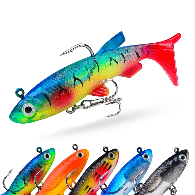 7,5cm 13,5g Bass-Angelköder mit Gewölbtem Mundstück und Bleigewicht, Universeller Salzwasser-Simulationsköder zum Angeln Image