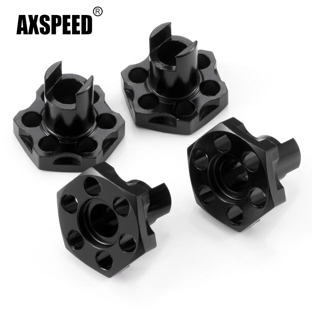 AXSPEED 4 Stück/Set Aluminiumlegierungsadapter für Sakura Cero Ultra 1/10 RC Drift Car Upgrade-Teile Zubehör Image