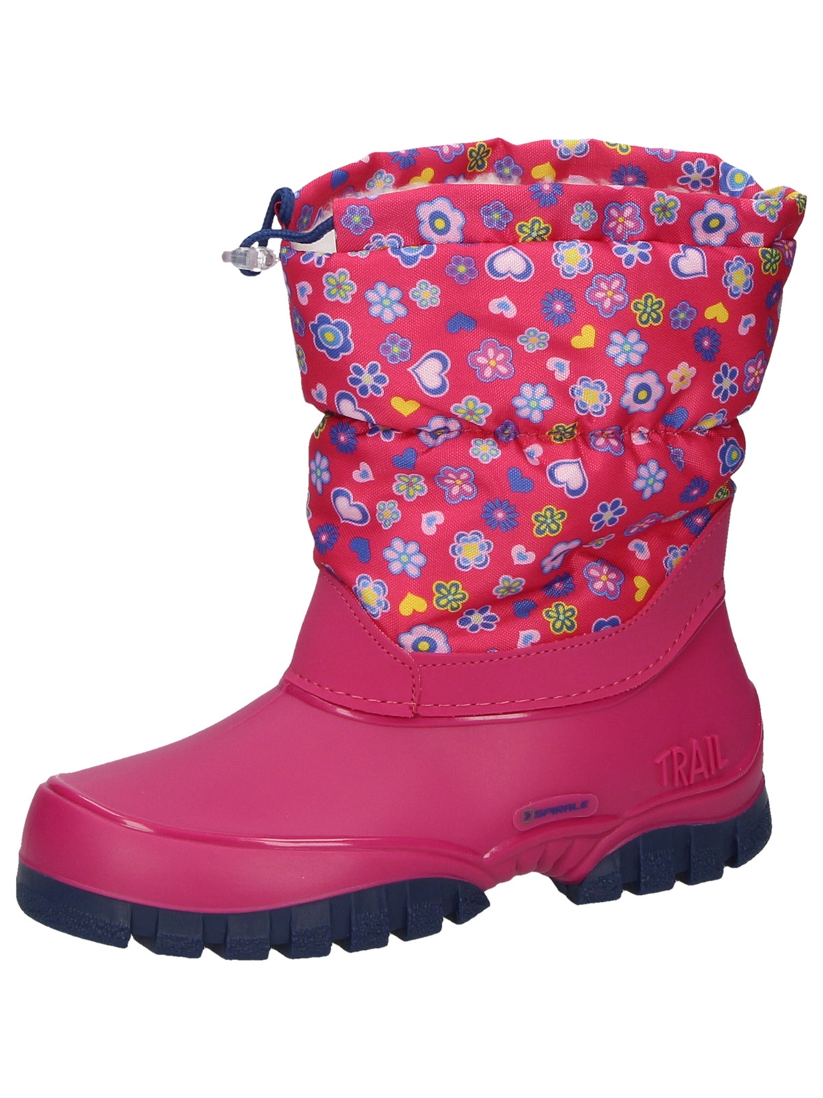 Winterstiefel SPIRALE "Winterstiefel Maja fuxia" Gr. 28, lila (fuxia), 28, Obermaterial: 100% Synthetik synthetic., Schuhe, Winterstiefel