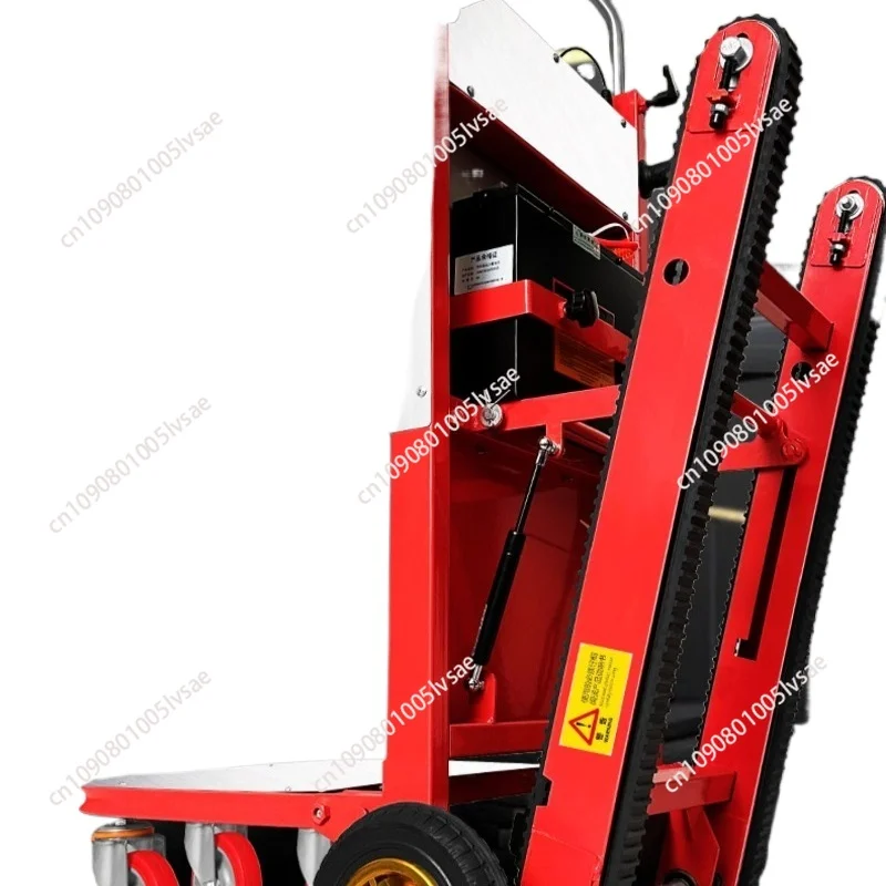 Haushaltstraffung für schwere Gegenstände, Treppen nach oben und unten, verfolgte elektrische Klettermaschine, praktisch und arbeitssparend Image