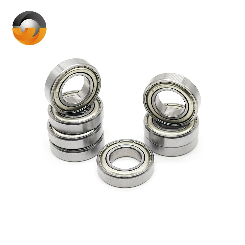 10 Stück 6902ZZ 15 x 28 x 7 mm Kugellager ABEC-7 Dünnschliff 6902ZZ Lager 6902Z Image