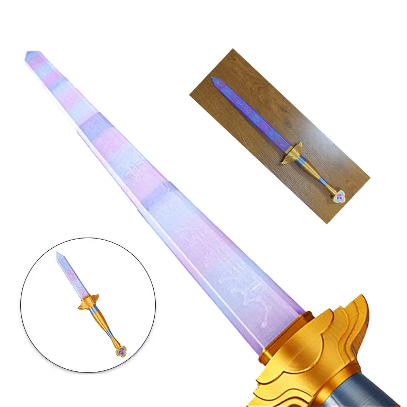 Exquisites Runenschwert Cosplay-Requisite Lange Runenklinge Festival-Kostüm-Accessoire für Männer und Frauen Image