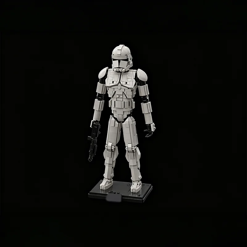 1028-teiliges MOC Klon-Trooper Star Battle Modell Bausteine Konstruktions-DIY Weihnachtsgeschenke Kreative Bildungs-Spielzeugidee Image