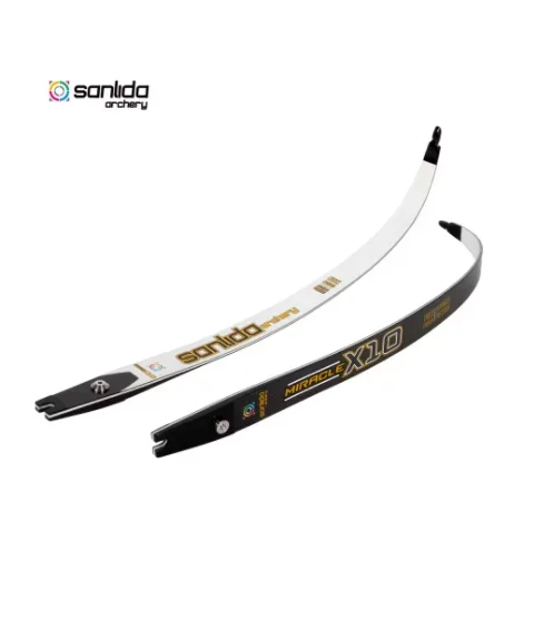 Sanlida X10 Miracle 66/68/70 Zoll 16-46 lbs Wettkampf-Recurvebogen ILF-Armgelenke aus Carbonfaser & Graphitschaum Image