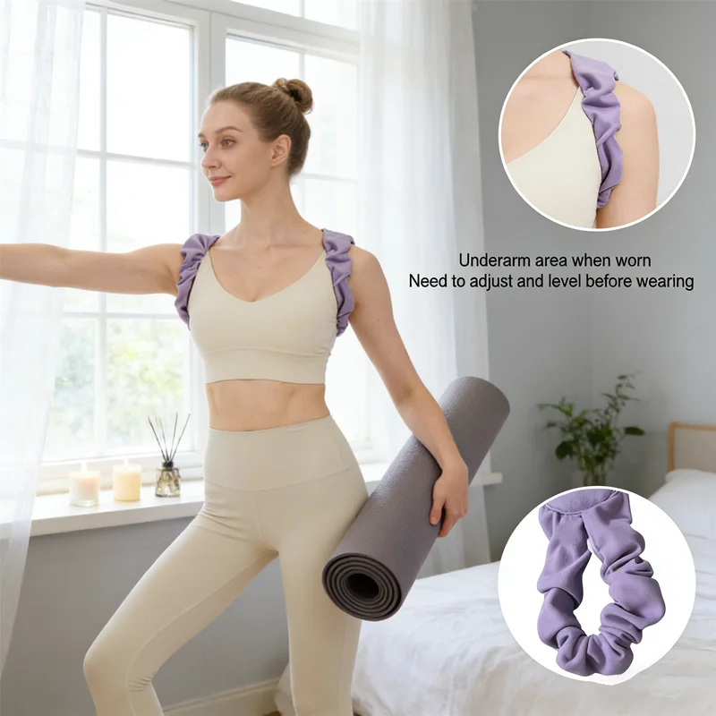 2026 NEU Haltungskorrektur-Gurt für Computearbeit, Schlüsselbein- und Schulterstütze, Heim-Genesungshilfe für Oberer Rückenschmerzen & Frakturen Image