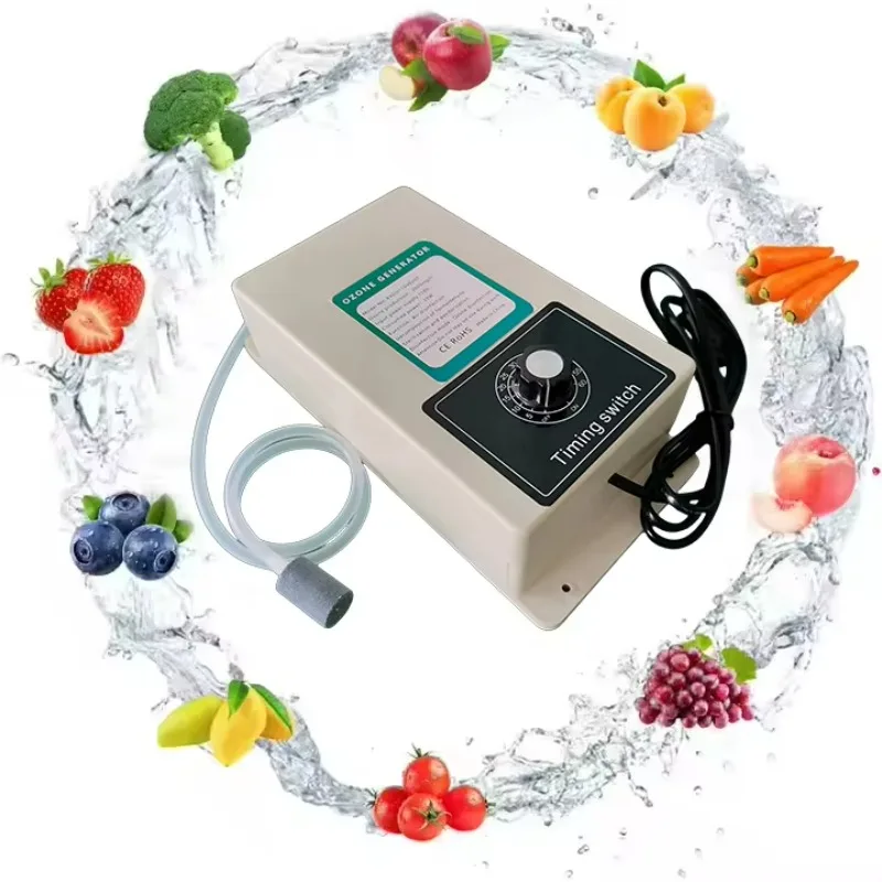2000mg Ozonwasser-Generator 200V/110V Haushalts-Ozonisator für Küche Obst Gemüse Fleisch Waschgerät Mit Wasseraufbereitung Reinigung Image