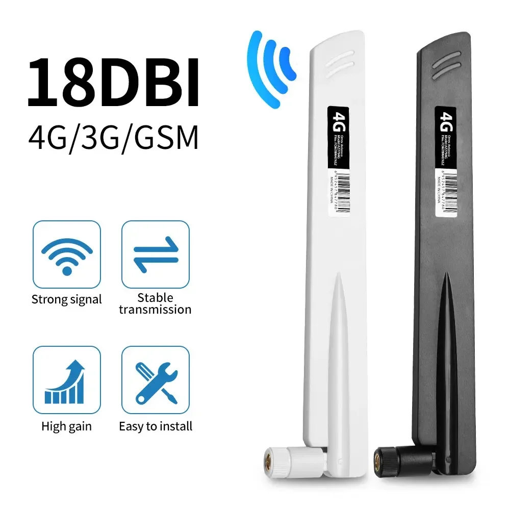 4G Antenne High Gain 18dBi 700-2700MHz SMA Stecker für Huawei ZTE Router Drahtlose Netzwerk Karte Wifi router Signal Empfindlichkeit Image