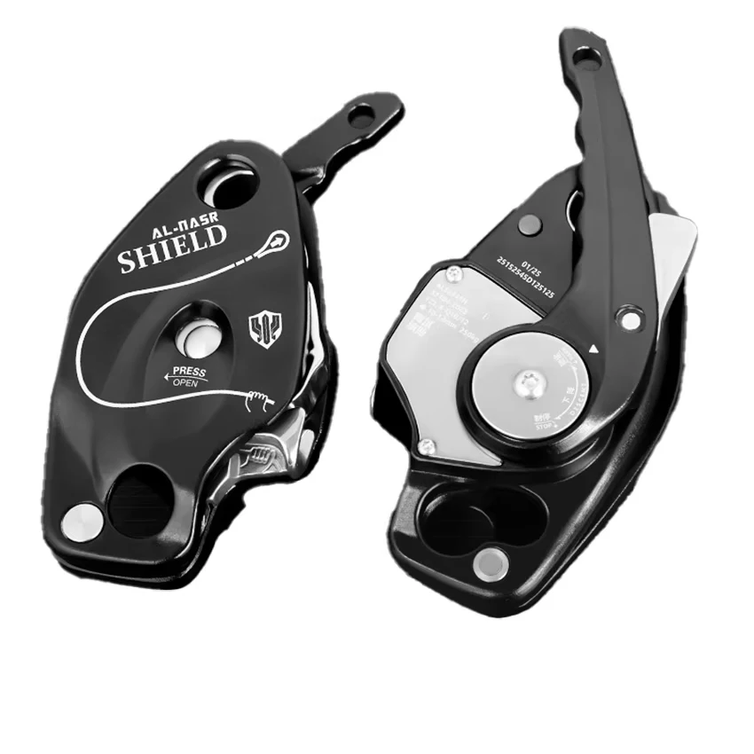 250 kg Abseilgerät, Anti-Panik-Nocken, manuelle Steuerung, Downhill-Klettern im Freien, Schutz der Luftarbeit, Abseilgerät Image