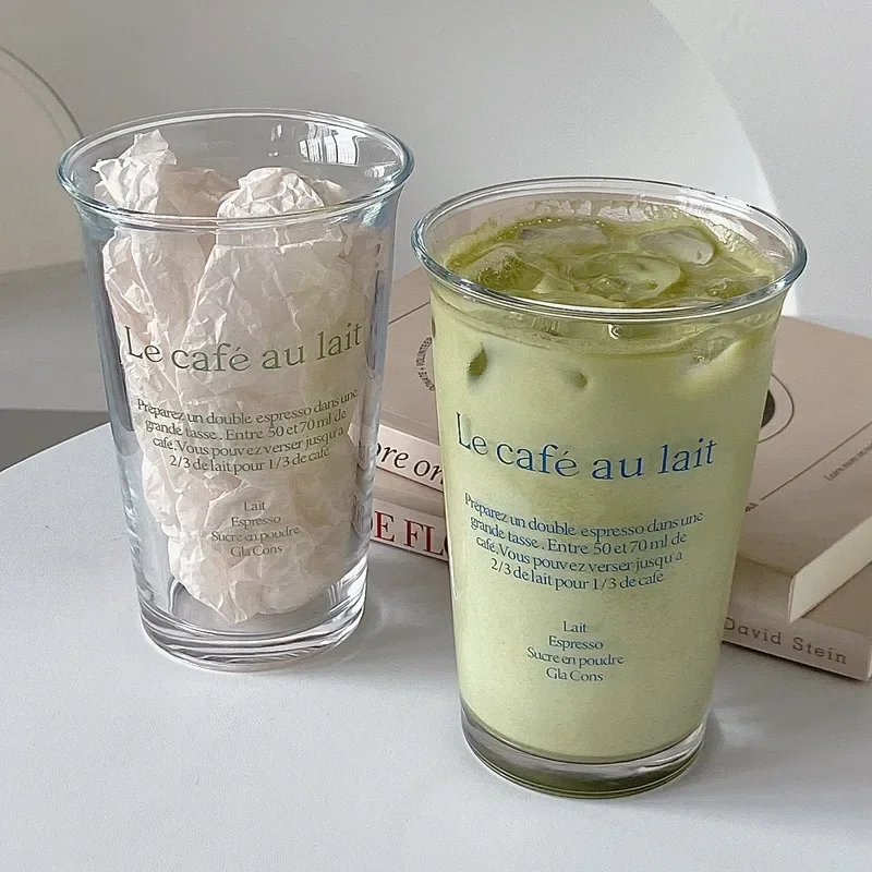 350ml Kaffeetassen klare Kaffeetassen Espresso tassen perfekte Glas becher für Tee heißes Getränk Latte Espresso ideales Geschenk für Freunde Image