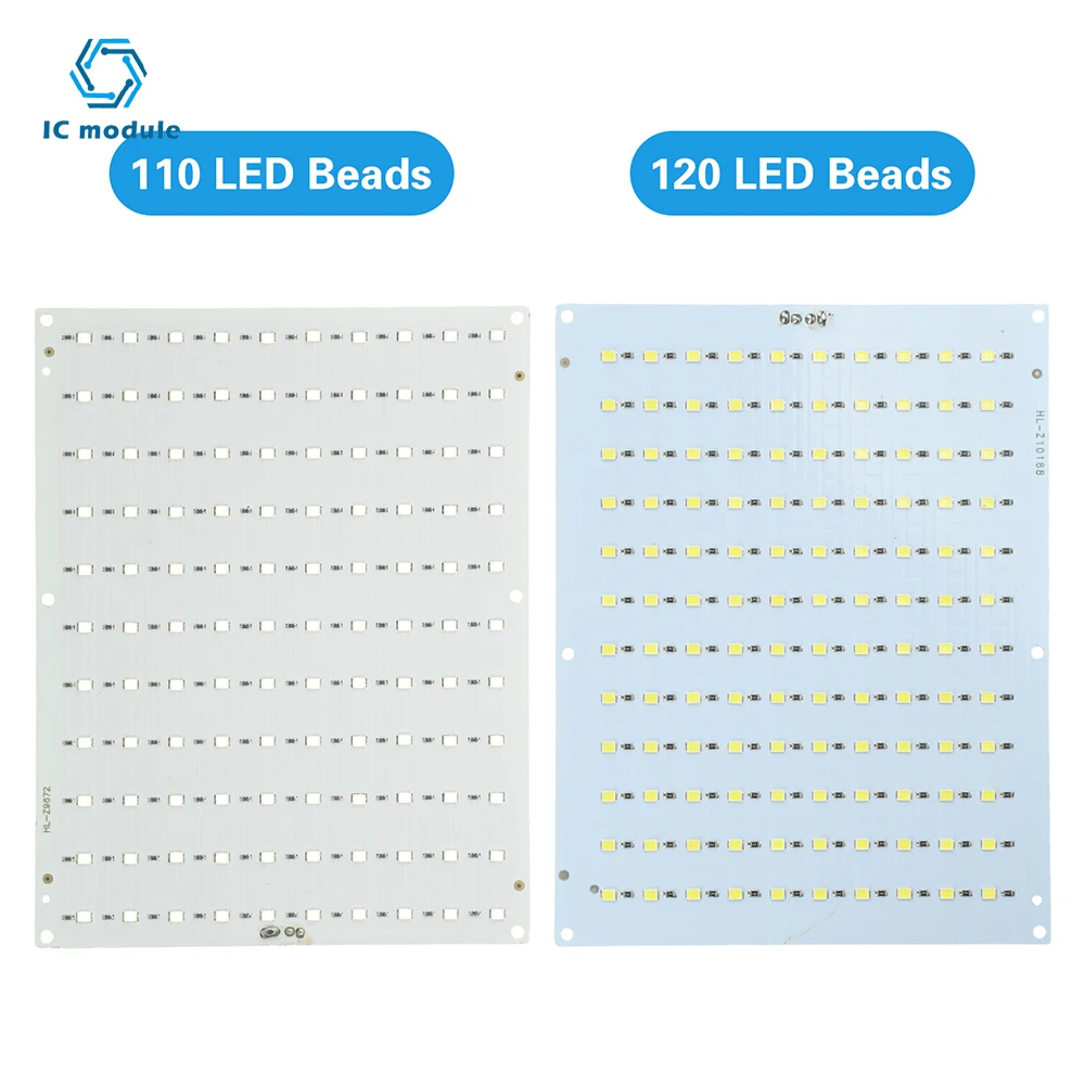 110/120 LED-Perlen, geprägtes Hintergrundbeleuchtungspanel-Set, 5 V, einstellbare Helligkeit, LED-Lichtplatinen-Zubehör Image