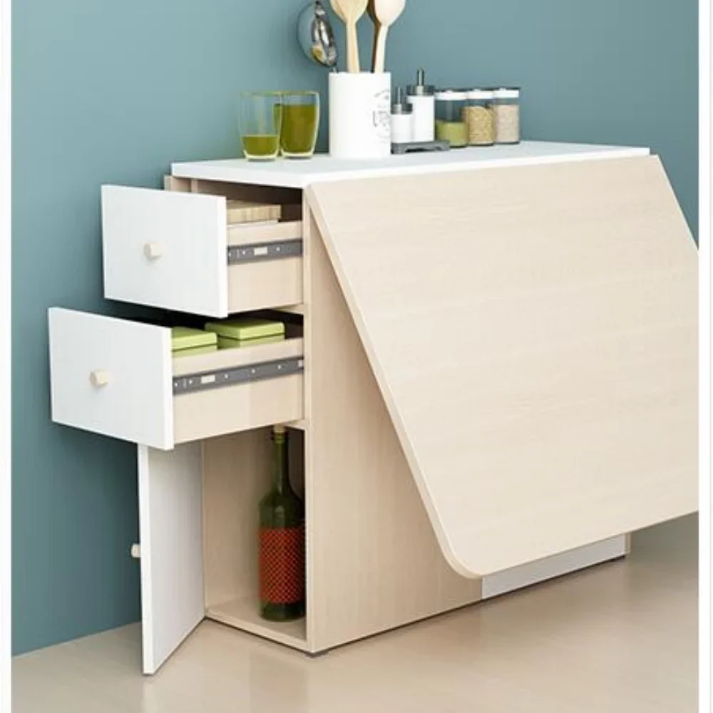 Skalierbarer Klapptisch. Der rechteckige Tisch Image