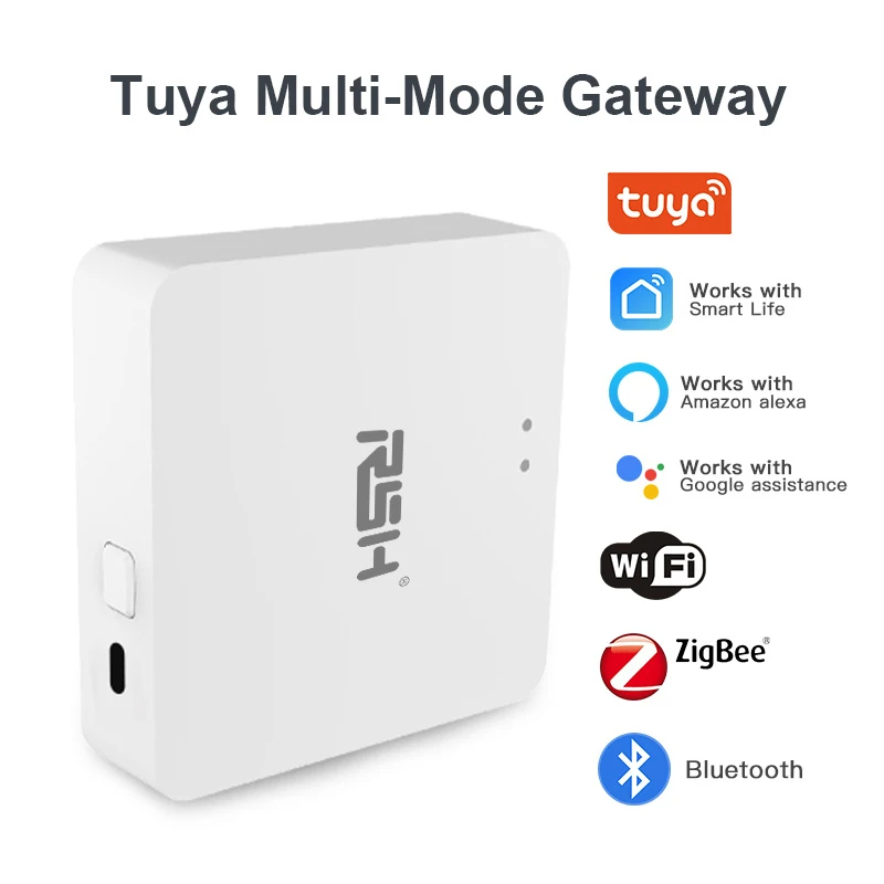 RSH Tuya Multi-Modus ZigBee Bluetooth Gateway Hub Smart Home Geräte Fernbedienung Bridge Unterstützt Alexa Google Home Sprachsteuerung Image