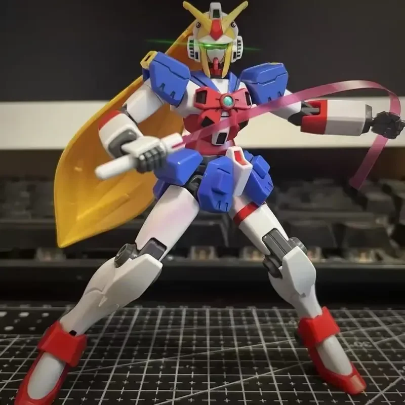 Nobelpreis-Sailor Moon HG 1/144 Mobile Fighter G Mech Montagemodellbausatz Actionfiguren Desktop-Dekoration Puppe Junge Puzzle Spielzeug Image