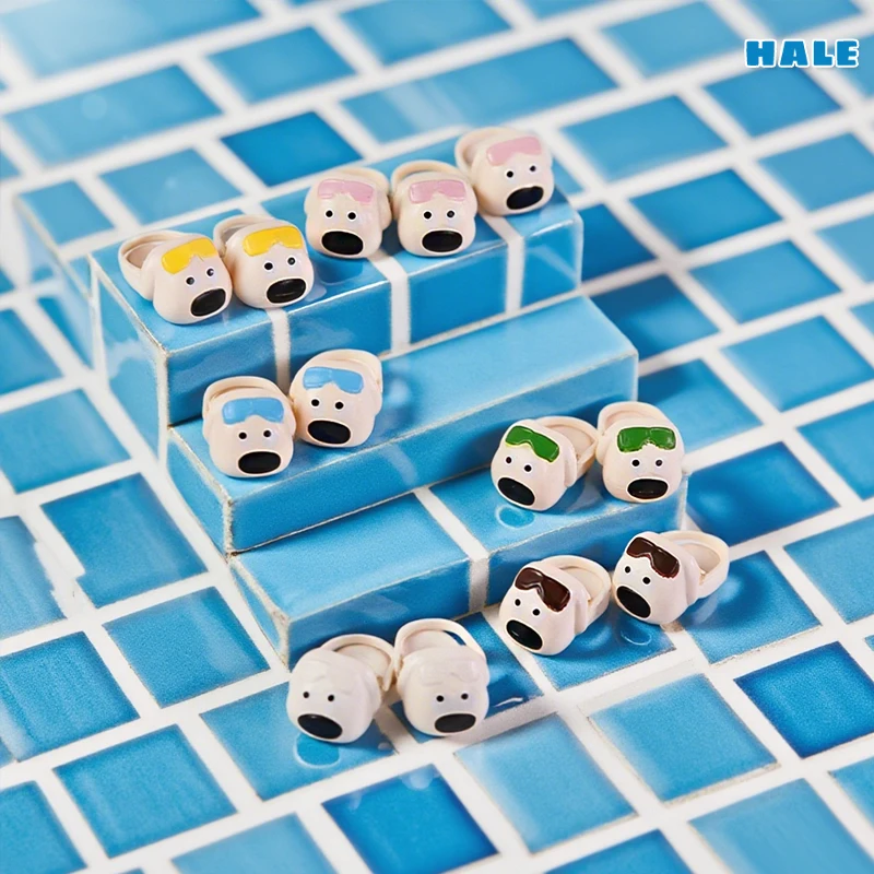 2Pcs 1:12 OB11 Große Nase Hund Schuh Puppe Klassische Schuhe Anzug Für Ob11 1/12 Bjd Abnehmbare Puppe Gsc DOD YMY Puppe Zubehör