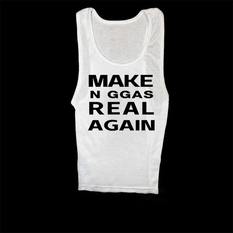 Harajuku Punk Buchstaben-Print Lässiges Crop Top Schickes Retro Emo Mädchen Streetwear Y2K Gothic Hip Hop Sexy Damen Tank Top T-Shirt Weiches Oberteil Image