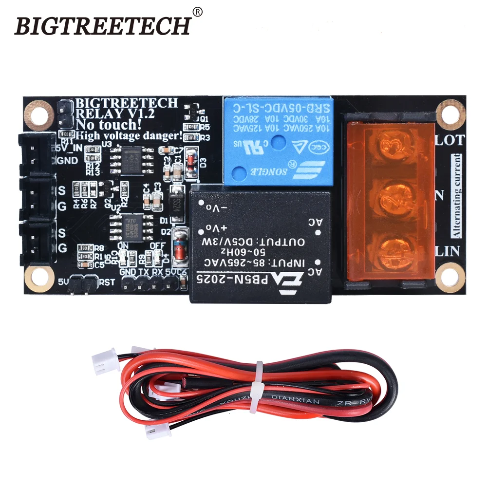 BIGTREETECH Relais V1.2 Automatische Abschaltung Power Off Modul Nach Drucken Für SKR V1.4 SKR MINI E3 V3.0 CR10 3D Drucker Teile Image