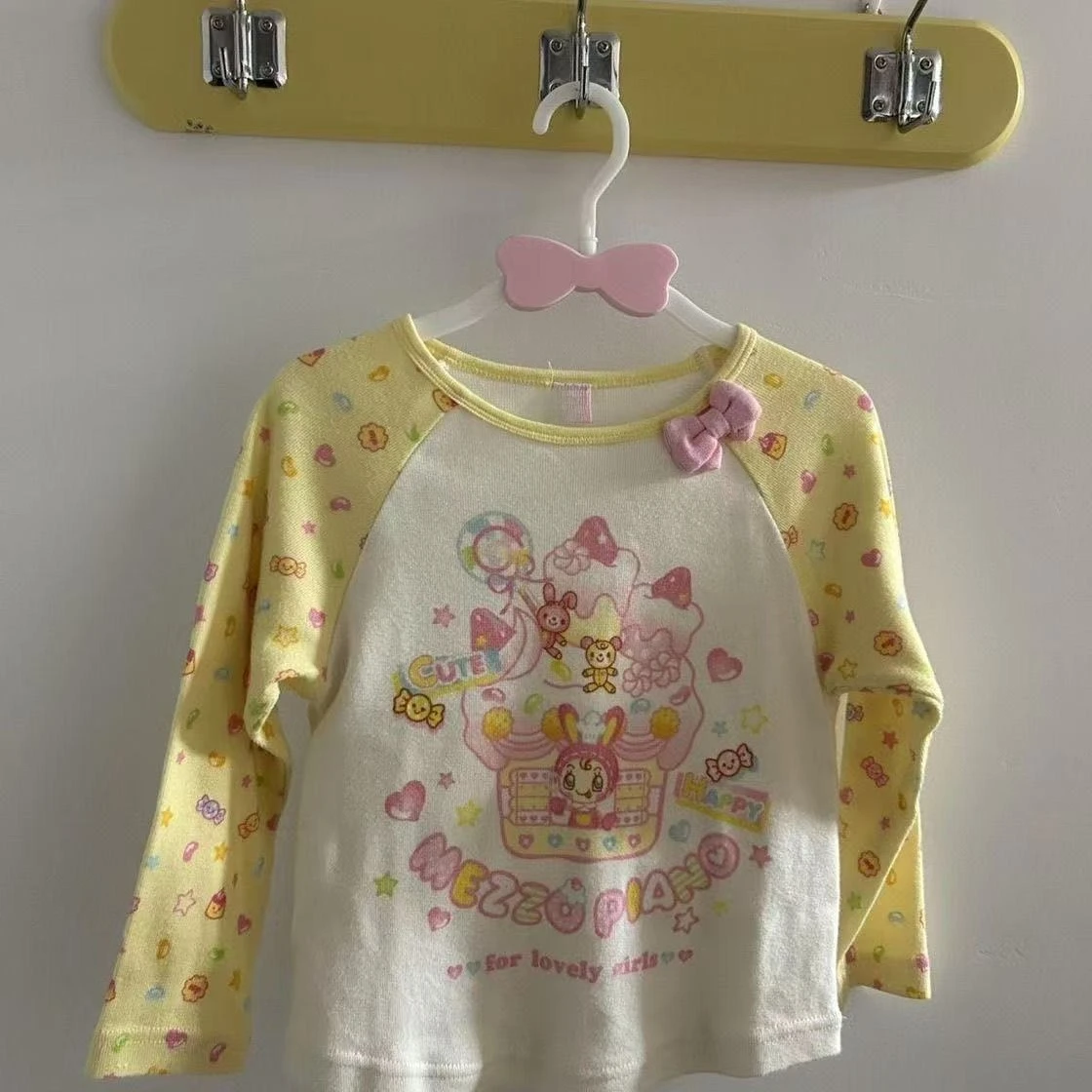 Kawaii Sweet Y2K Tees Collection Spitzenbesatz, süße Mädchen-Kurzarm-Tops, T-Shirts, alltägliche, lässige Streetwear, Sommermode-Outfits Image