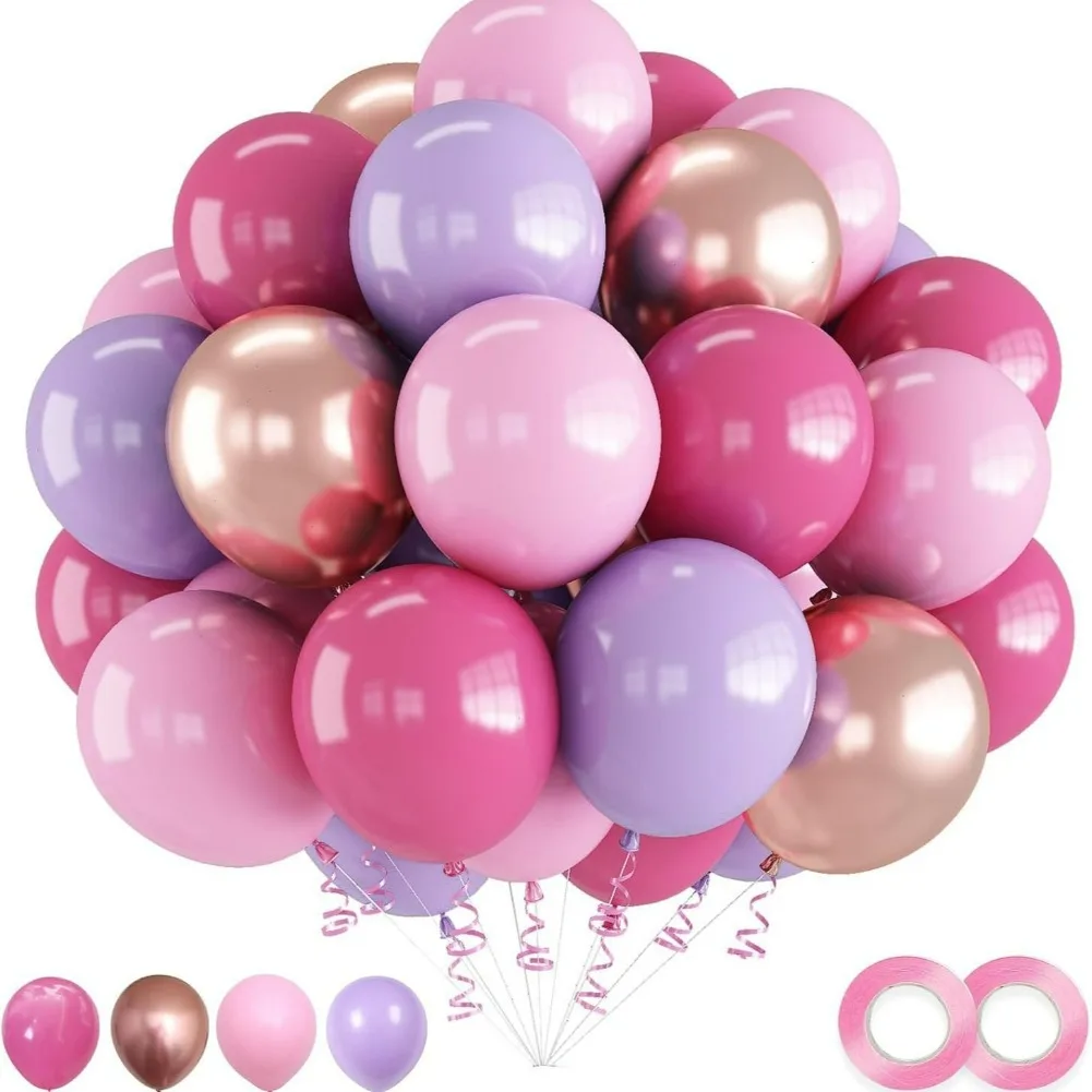 30-300 Stück 30,5 cm große Metallic-Luftballons, Perlen-Latex-Ballon, goldene Konfetti-Luftballons für Geburtstag, Hochzeiten, Babyparty, Party-Dekoration Image