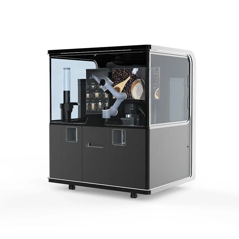 Intelligenter vollautomatischer Kaffeeautomat, Container-Kaffeeroboter Image