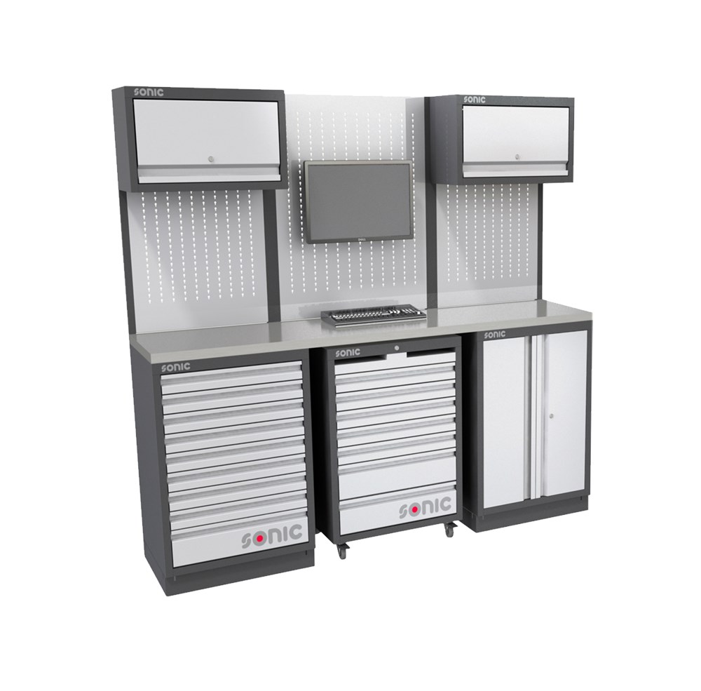 SONIC EQUIPMENT MSS Schrankwand 2193mm 4731821 Werkzeugschrank Image