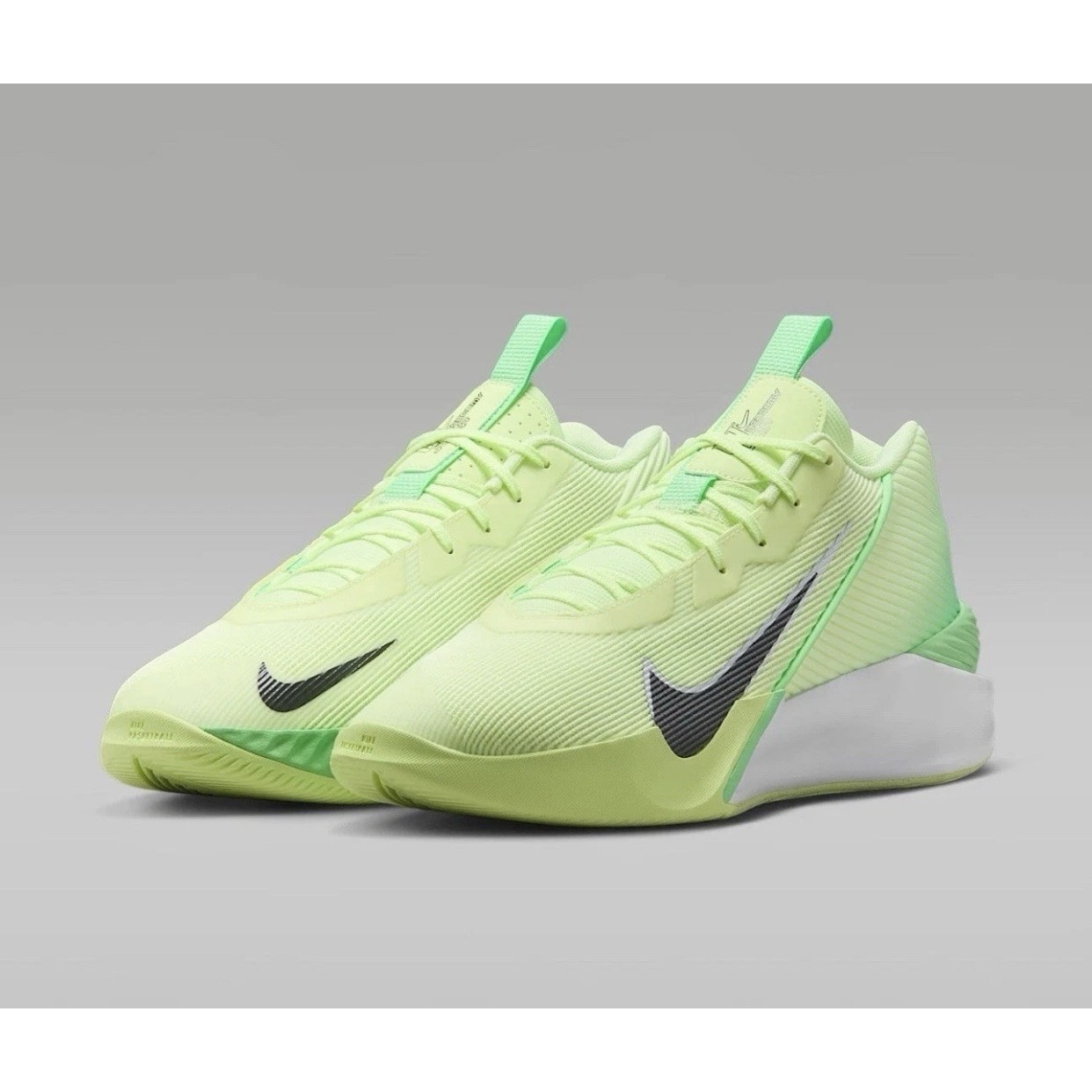 Nike Shoes | *New* Men's Size 12 Nike Gt Jump Academy Basketball Volt Green White Fv5524-700 | Color: Green | Size: 12