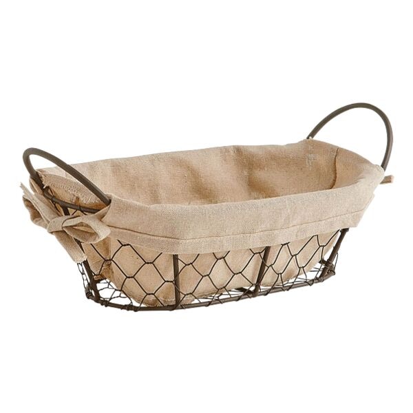 Zeller Brotkorb »Countrystyle« grau, 26x9x17 cm Image