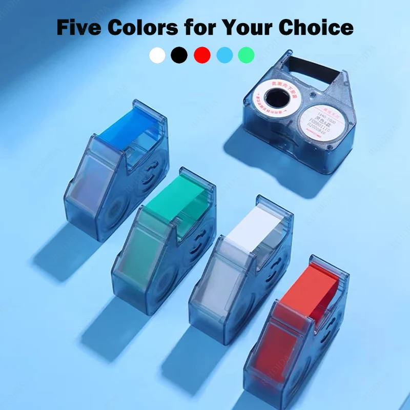 Niimbot B18/N1 Buntes Carbon-Band, Ersatzbandkassette für Thermotransferdrucker, Nachfüllband für B18-Maschine Image