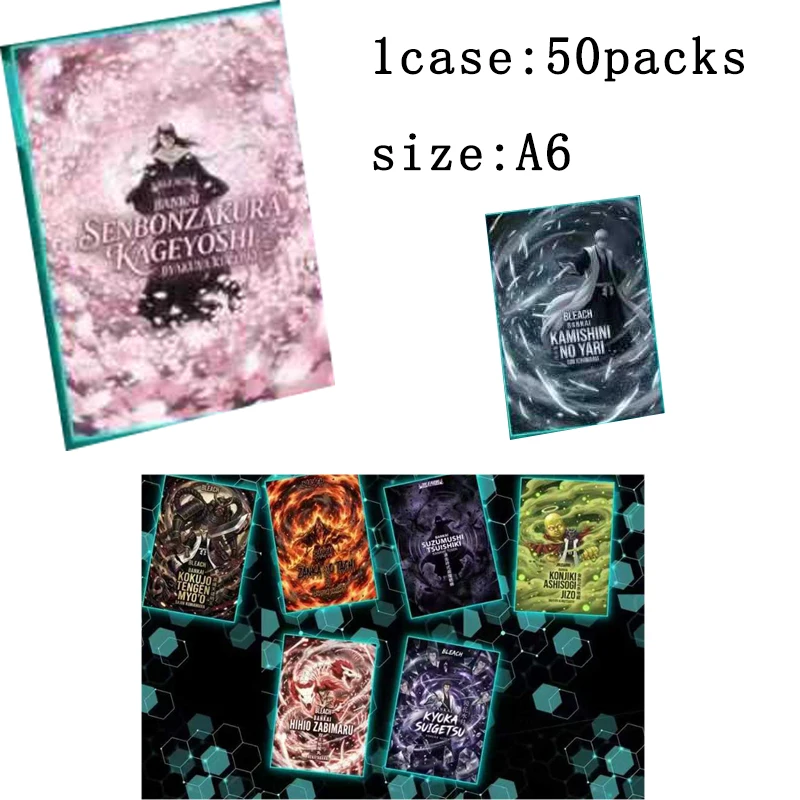 Original BLEACH Series Collection Card Encyclopedia Limited A6 Card von Yinghuozhisen Studio, Geschenk für Sammler Image