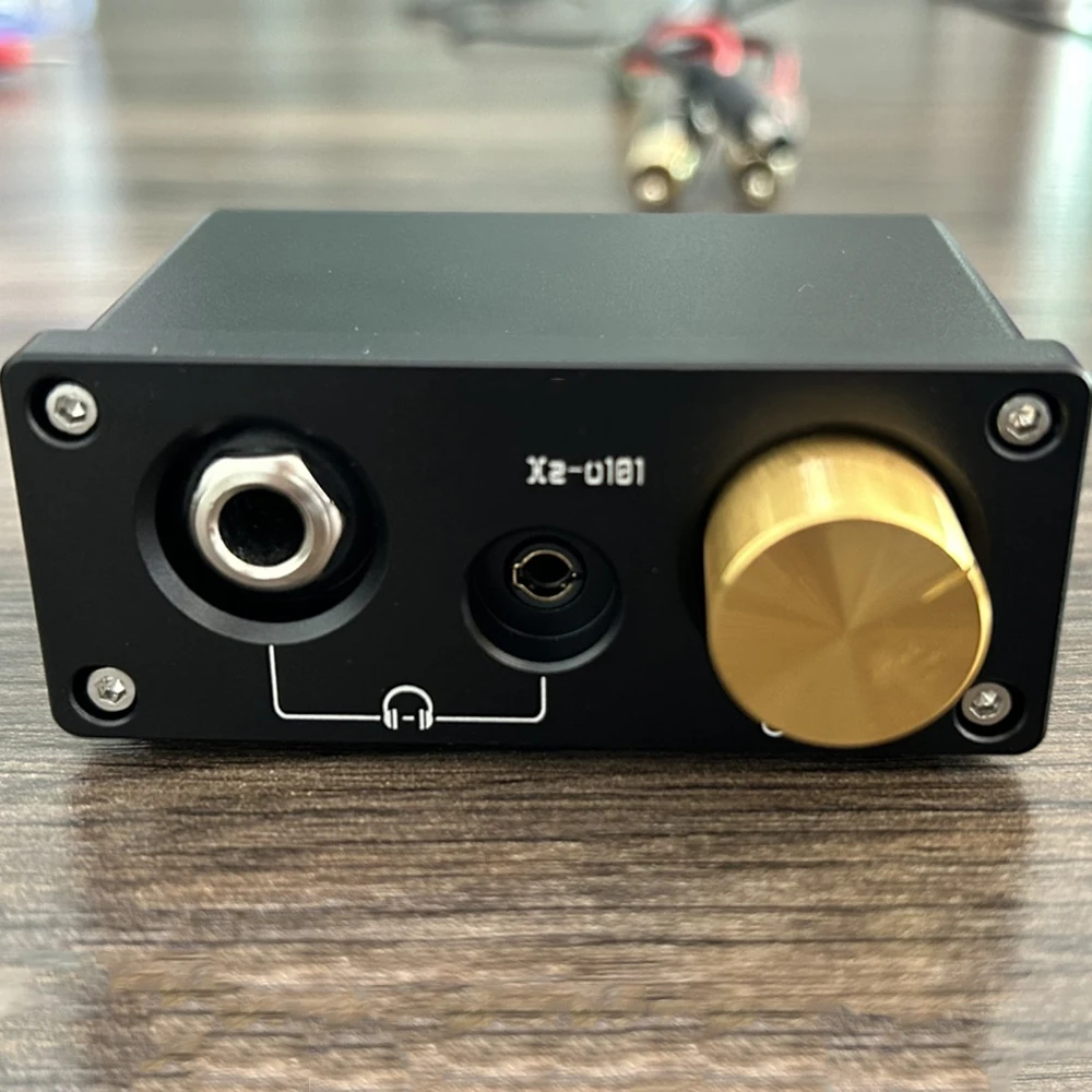 XZ-U101 DC 5–12 V Kopfhörerverstärker, linearer Stereo-RCA-Audioverstärker für 3,5 mm/6,35 mm Kopfhörer, Home-Audiosystem Image