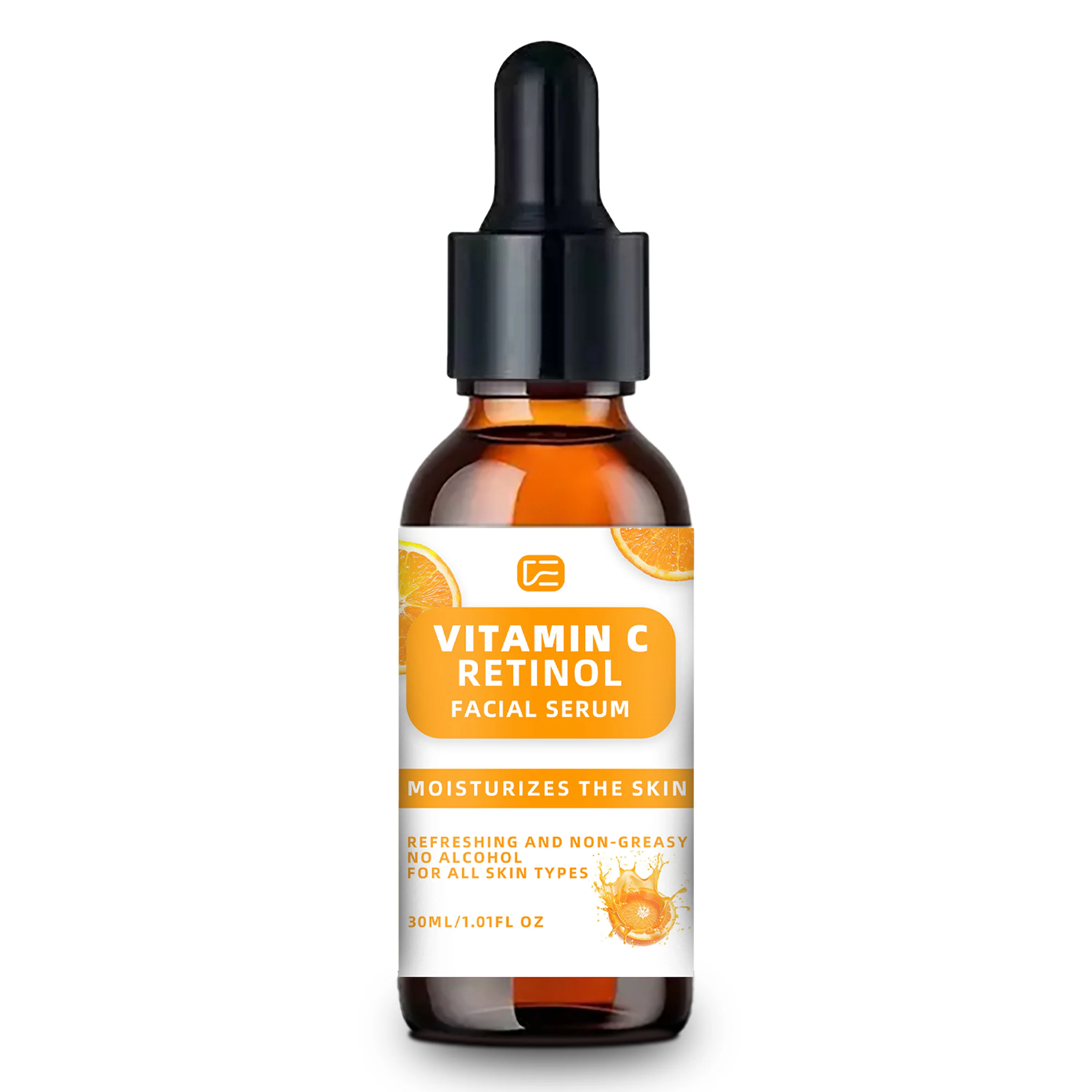 VC & Retinol Serum | Aufhellend, Feuchtigkeitsspendend, Glättend & Straffend | Gleichmäßiger Teint, Nicht fettig, Schnell einziehend | Tag & Nacht Unisex Image