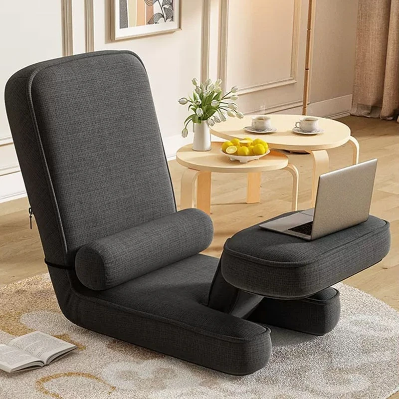 Faules Sofa, Computerstuhl, Schlafzimmer, kleines Sofa, Stuhl, ergonomischer Tatami-Sitz Image