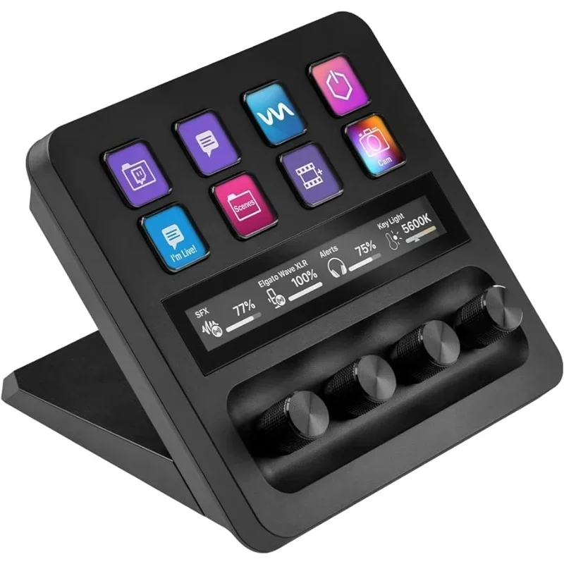 Geeignet für Elgato Stream Deck+15 Tasten XL32 Tasten Live-Übertragungs-Steuerungssystem Makro-Tasten Programmierbar Image