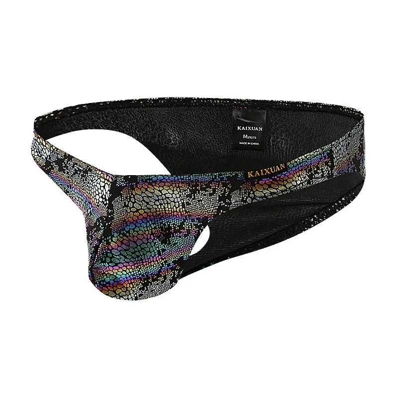 Außenhandel Low-Rise Herren Slips Herrenunterwäsche Dreieck bedruckte Unterwäsche grenzüberschreitende Unterwäsche Großhandel KX020-SJ Image