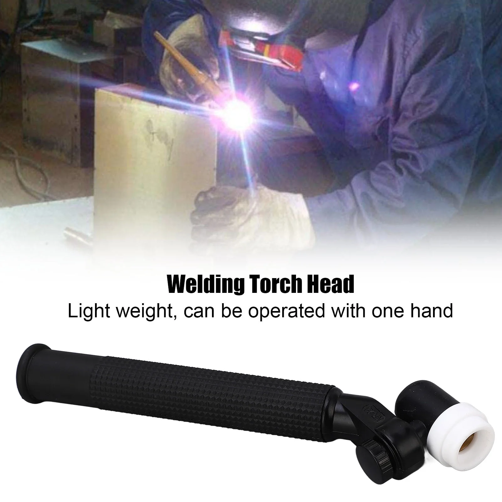 WIG-Schweißbrennerkopf, 360-Grad-Drehung, Luftkühlung, hochtemperaturbeständiger Schweißpistolenkopf Image