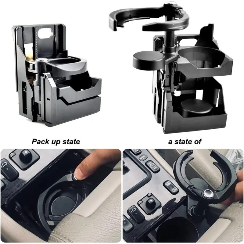 A2106800114 66920101 Getränkehalter für die Mittelkonsole im Auto ​ Getränkehalter für Mercedes-Benz W210 E-Klasse E260 E300 E320 E400 Image