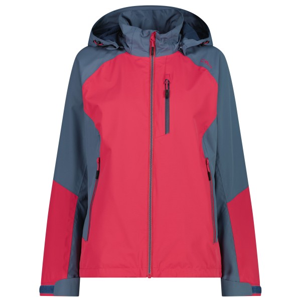 CMP - Women's Ripstop Jacket Zip Hood - Regenjacke Gr 34 rot