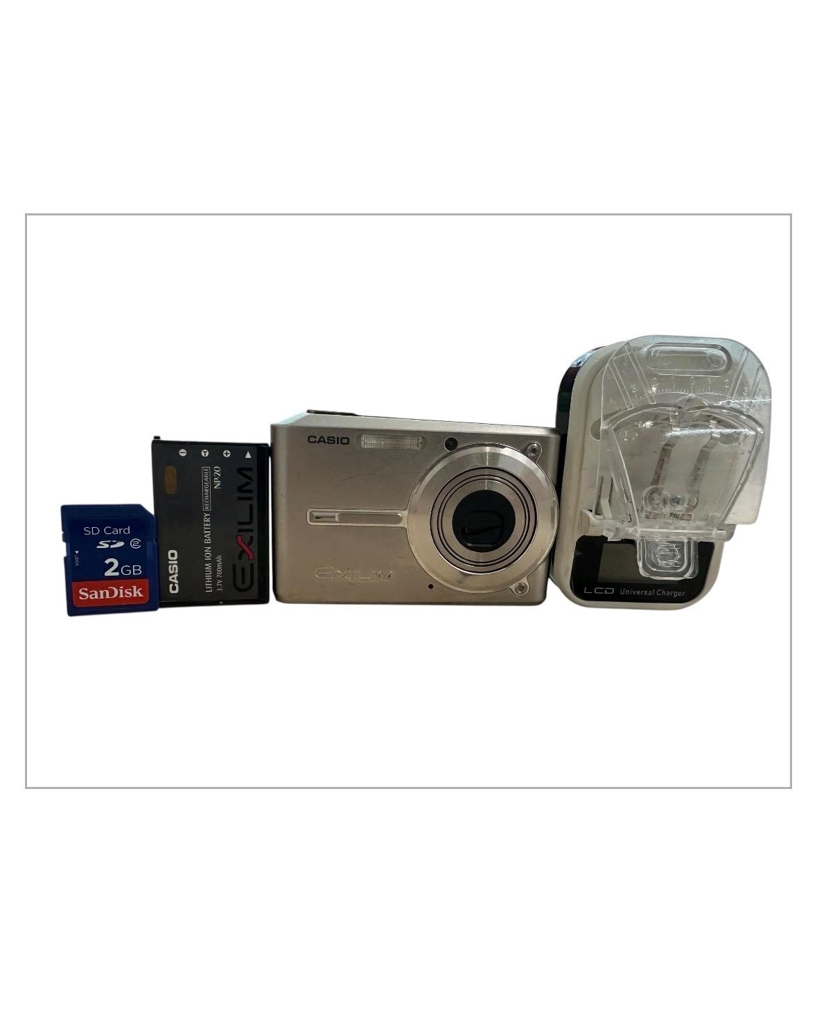CASIO Exilim EX-S600 Digitalkamera You Tube Aufnahmemodus 6 MP 3-fach optischer Zoom Anti Shake Compact