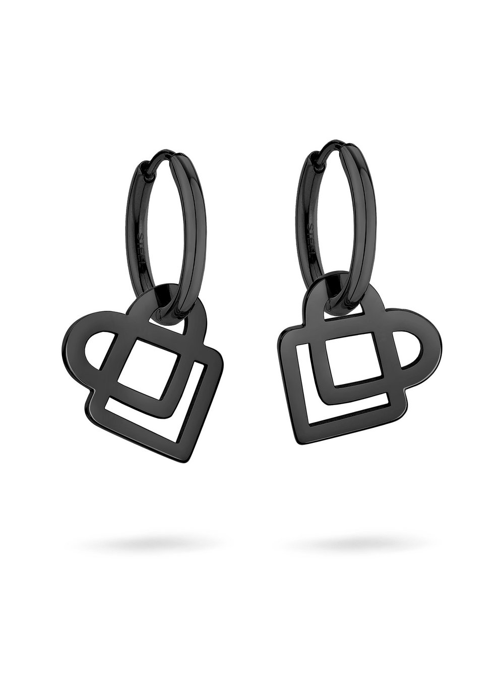 Liebeskind Berlin Creolen Damen schwarz, ONE SIZE Image